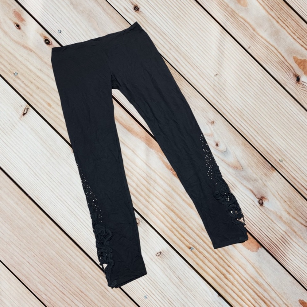 Vocal XL black embellished leggings - Picture 2 of 12